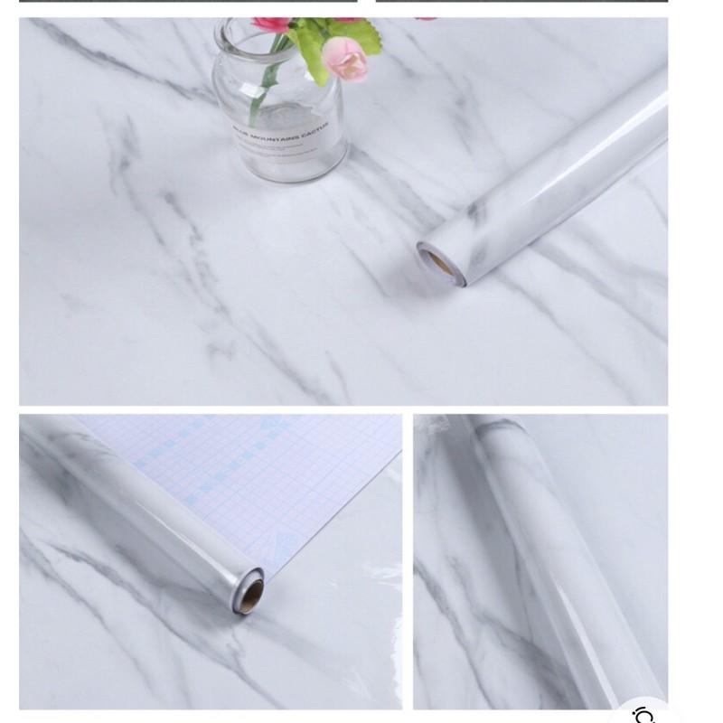 Giấy dán tường 5Mx60CM Giấy dán bếp vân đá MARBLE Giấy dán tường bếp chịu nhiệt chống dầu mỡ chống nước TRÁNG-NHÔM