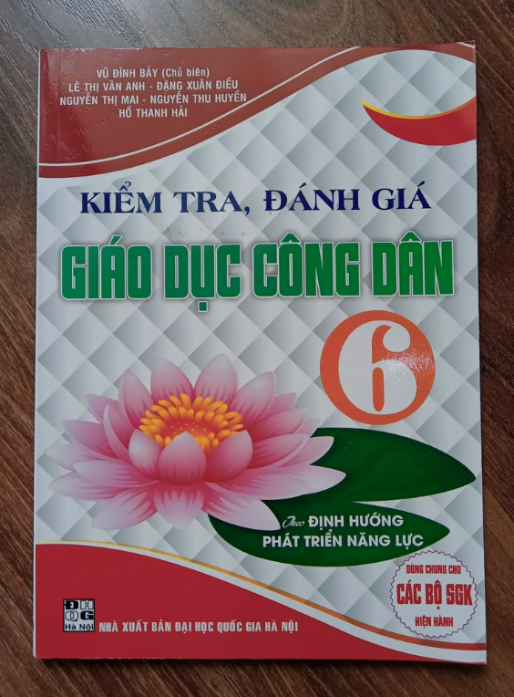 Sách - Kiểm Tra, Đánh Giá Giáo Dục Công Dân 6