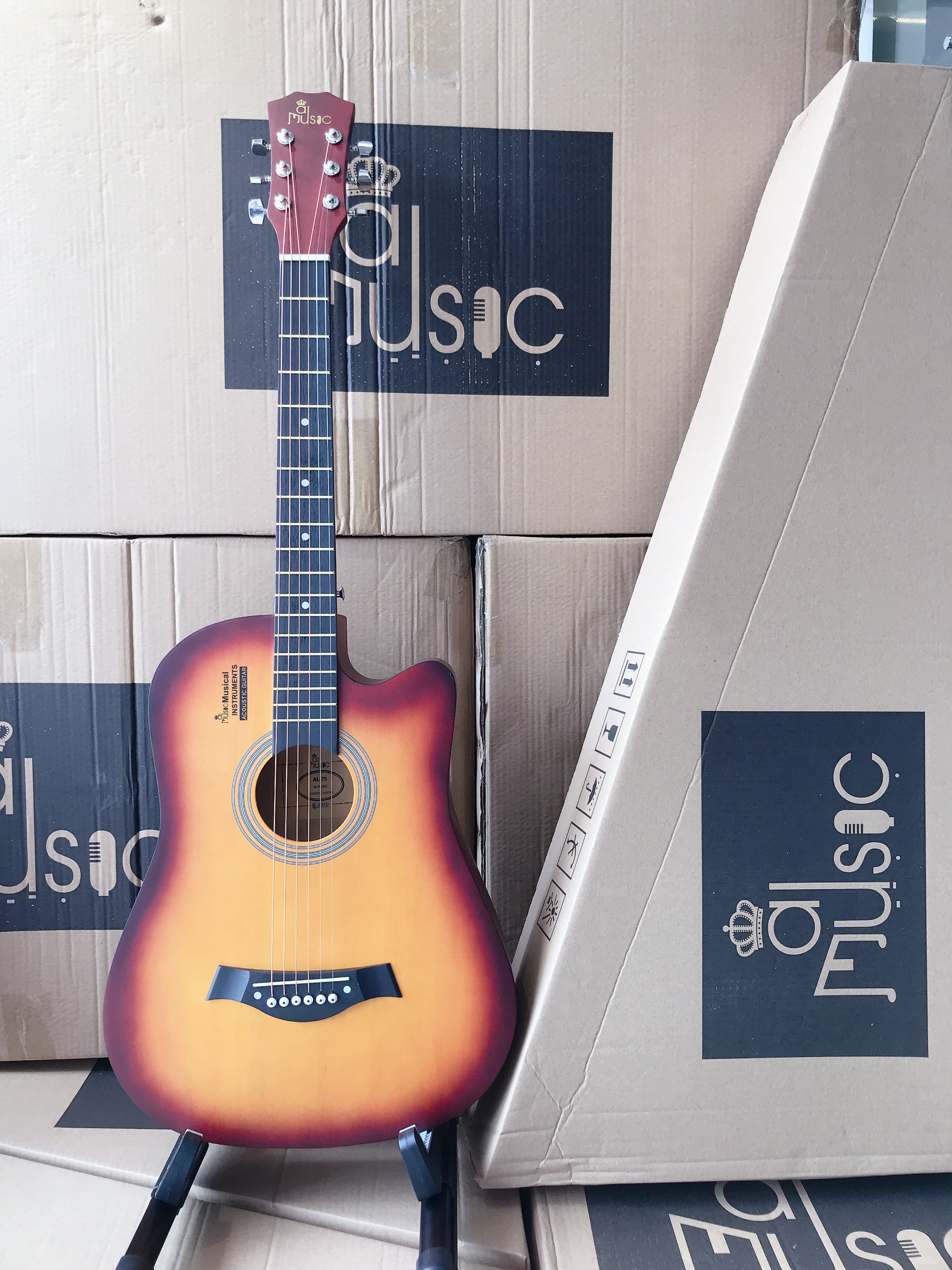 Đàn Guitar Acoustic  AL 79 + Tặng Kèm Bộ Phụ Kiện 3 Món