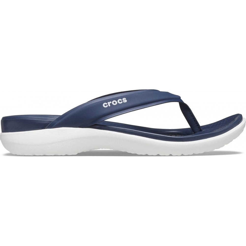 Dép nhựa Nữ CROCS Capri Flip W V Sporty Navy 206780