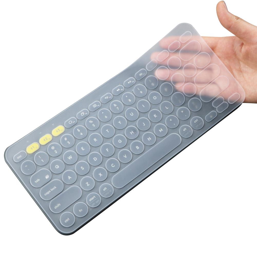 Tấm Lót Bảo Vệ Bàn Phím Không Dây K380 Chống Bụi Chống Thấm Nước Trong Suốt