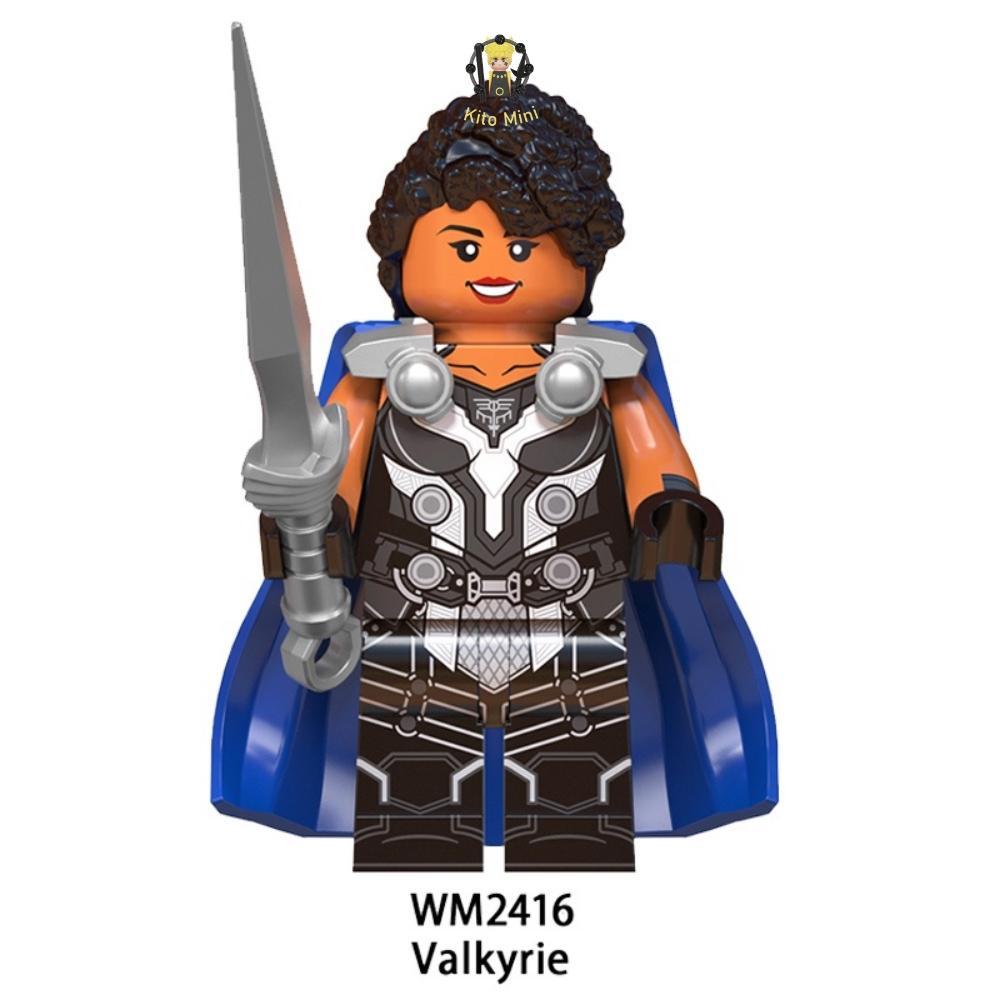 Minifigures Thor Nhân Vật Mavel Xếp Hình Lắp Ráp Phim Truyện Love And Thunder Tình Yêu Và Sấm Set WM6146