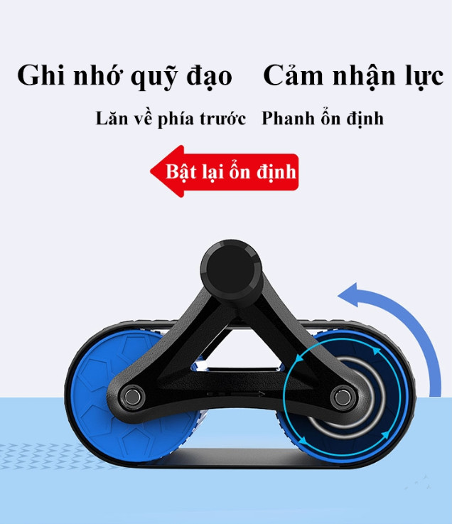 Con lăn tập cơ bụng Phanh tự động