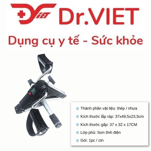 BÀN ĐẠP GẤP GỌN CÓ KHÁNG LỰC TD001P-3 Phục hồi chức năng phần tay chân, ngăn chứng cứng khớp, đau khớp