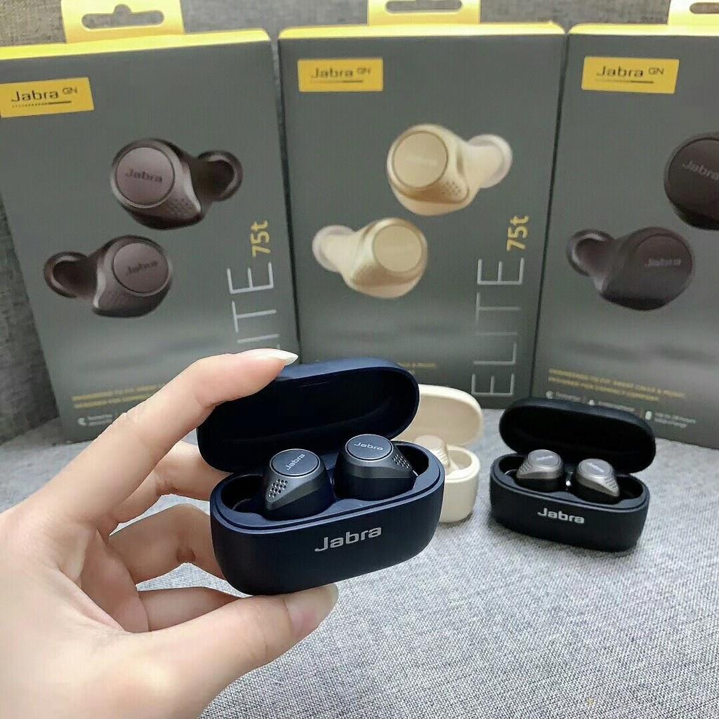 Tai Nghe Jabra Elite 75t Không Dây Âm Thanh Sống Động Chất Lượng Cao