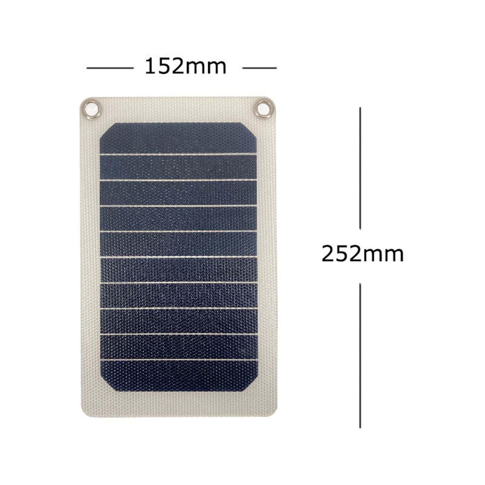 Backpack Solar Panel Charger USB Port for Electronic Products Mobile Phone