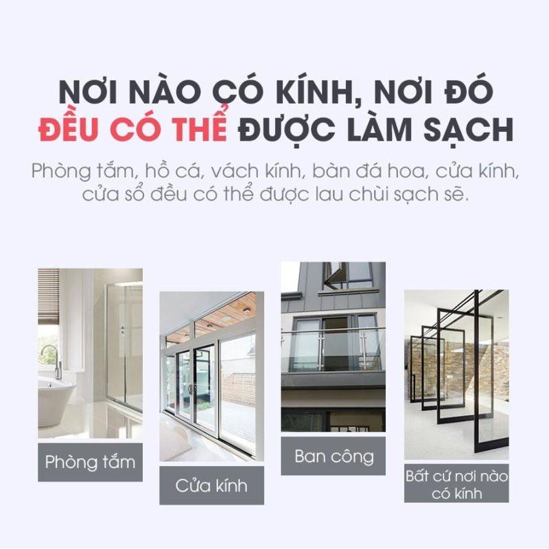 Dụng cụ lau kính thông minh (phù hợp kính dày 3-10mm) - Euro Quality