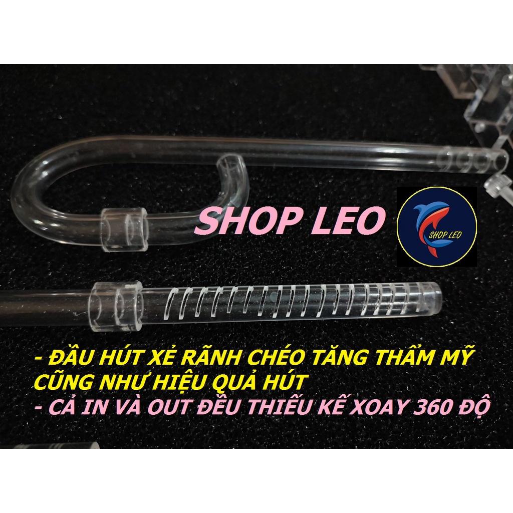 Bộ in out ACRYLIC xoay 360 độ - in out thủy sinh - bộ in out cao cấp - Phụ kiện lọc - phụ kiện thủy sinh-ShopLeo