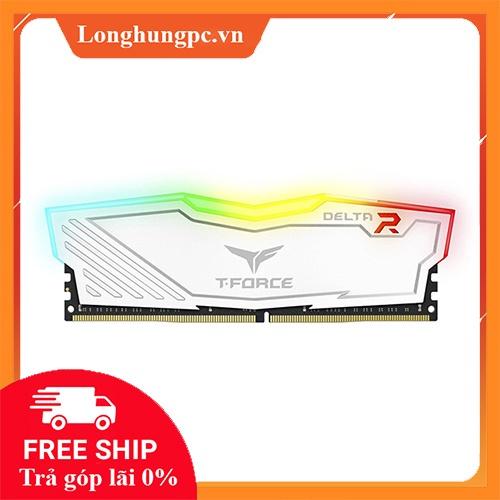 RAM TEAMGROUP T-Force Delta WHITE RGB LED 16G (1x16GB) 3200MHz