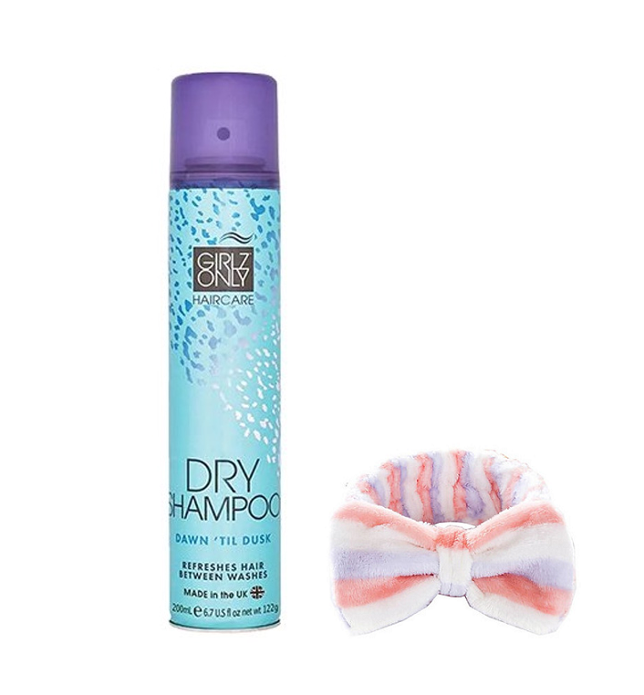 Dầu Gội Khô Girlz Only Dry Shampoo 200ml + Tặng Kèm Băng Đô
