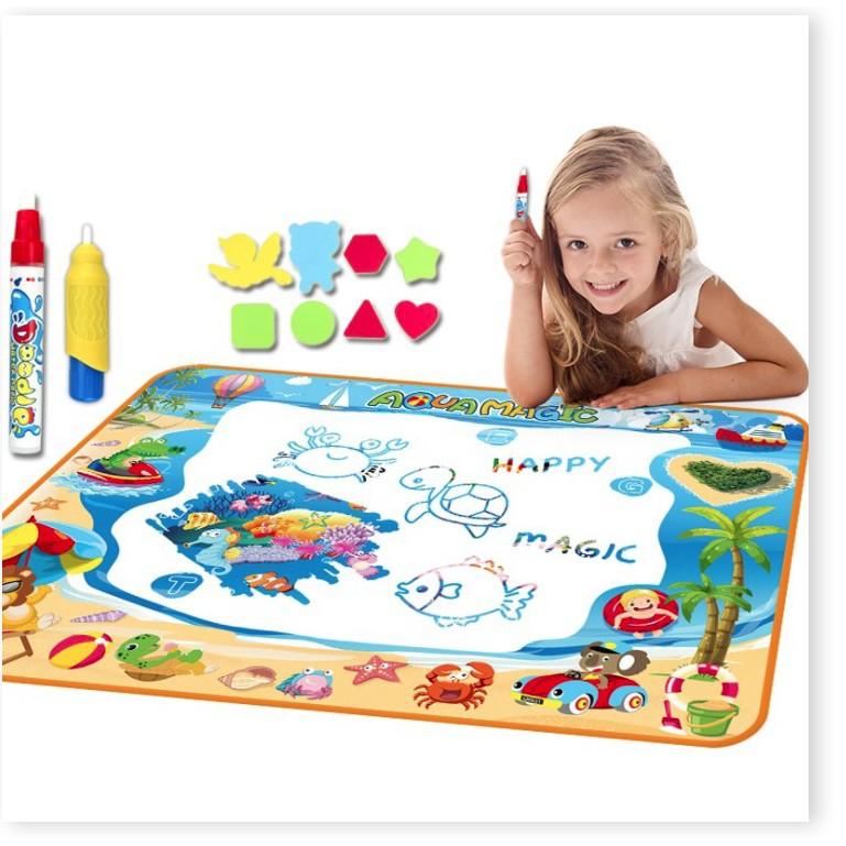 Vẽ Màu Nước Cho Bé 100x70cm Water Drawing Mat