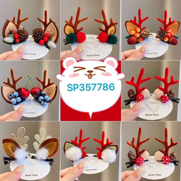 Kẹo tóc sừng Noel QT
