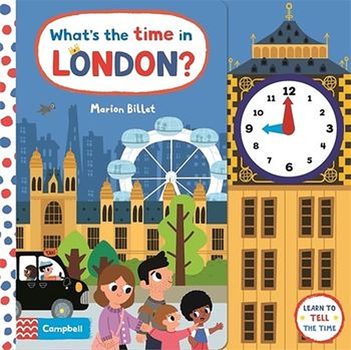 SÁCH TƯƠNG TÁC CHO BÉ - WHAT'S THE TIME IN LONDON?