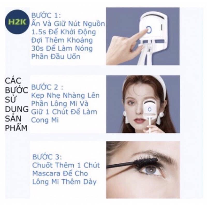 MÁY UỐN MI NHIỆT SIÊU CONG SẠC PIN TIỆN LỢI