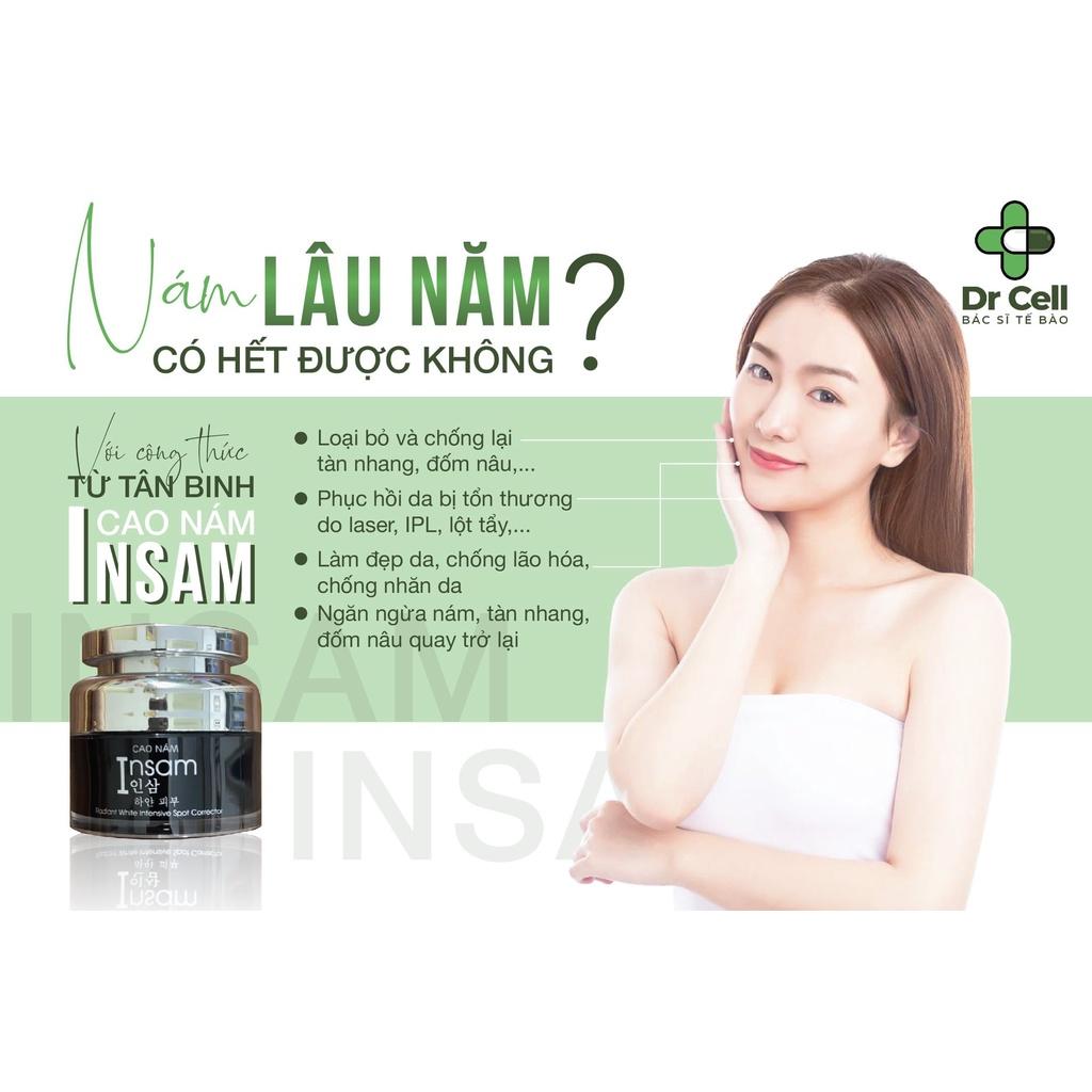 Kem Ngừa Nám Dưỡng Trắng Da, Cao Nám Insam DR Cell 20ml dành cho lứa tuổi ngoài 30 có những dấu hiệu thâm nám da