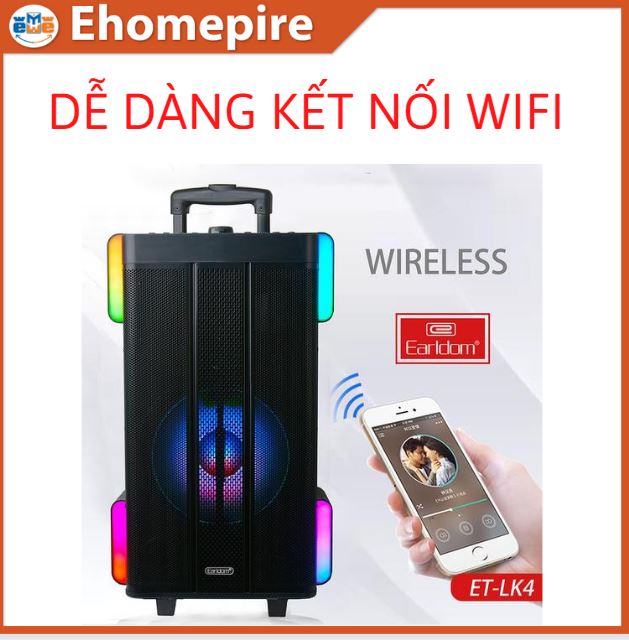 Loa Kéo Di Động Earldom ET-LK4 Hàng Chính Hãng