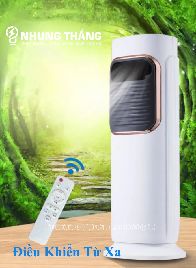 Quạt Điều Hòa 2 Chiều Nóng Lạnh Nontaus LNS-C-89 - Dùng Cả Mùa Hè và Mùa Đông - Điều Khiển Từ Xa - Hẹn Giờ Tắt - CÓ VIDEO