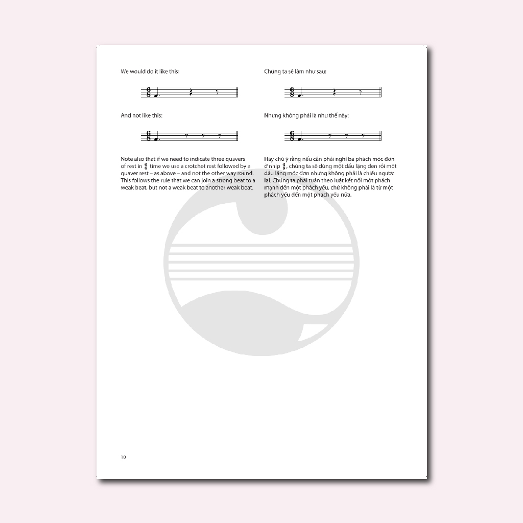 AMEB Theory of Music Grade 2 Part 4 Song ngữ Việt-Anh | Lý thuyết Âm nhạc (Sách học và bài tập)