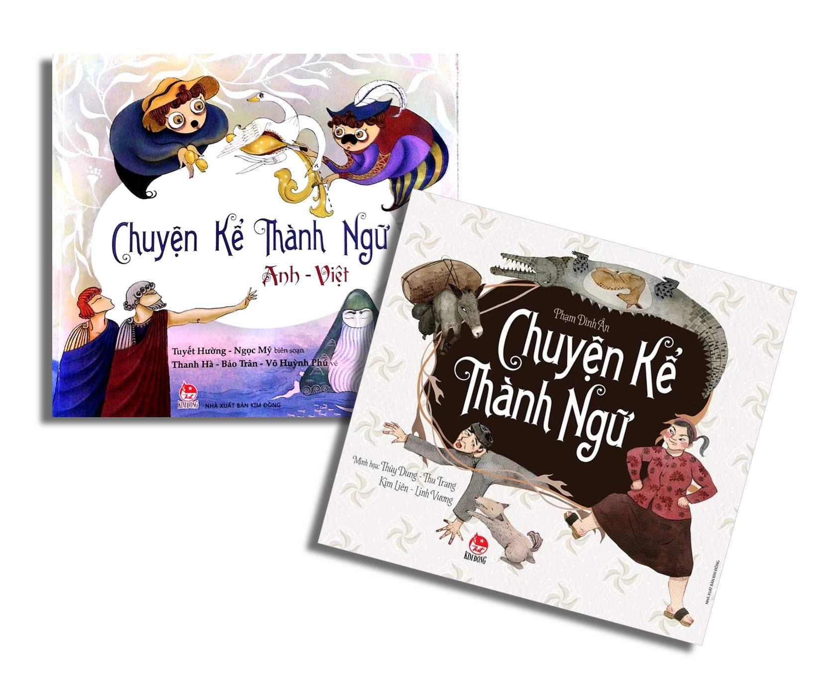 Combo Chuyện kể thành ngữ - Bản tiếng Việt + Bản song ngữ