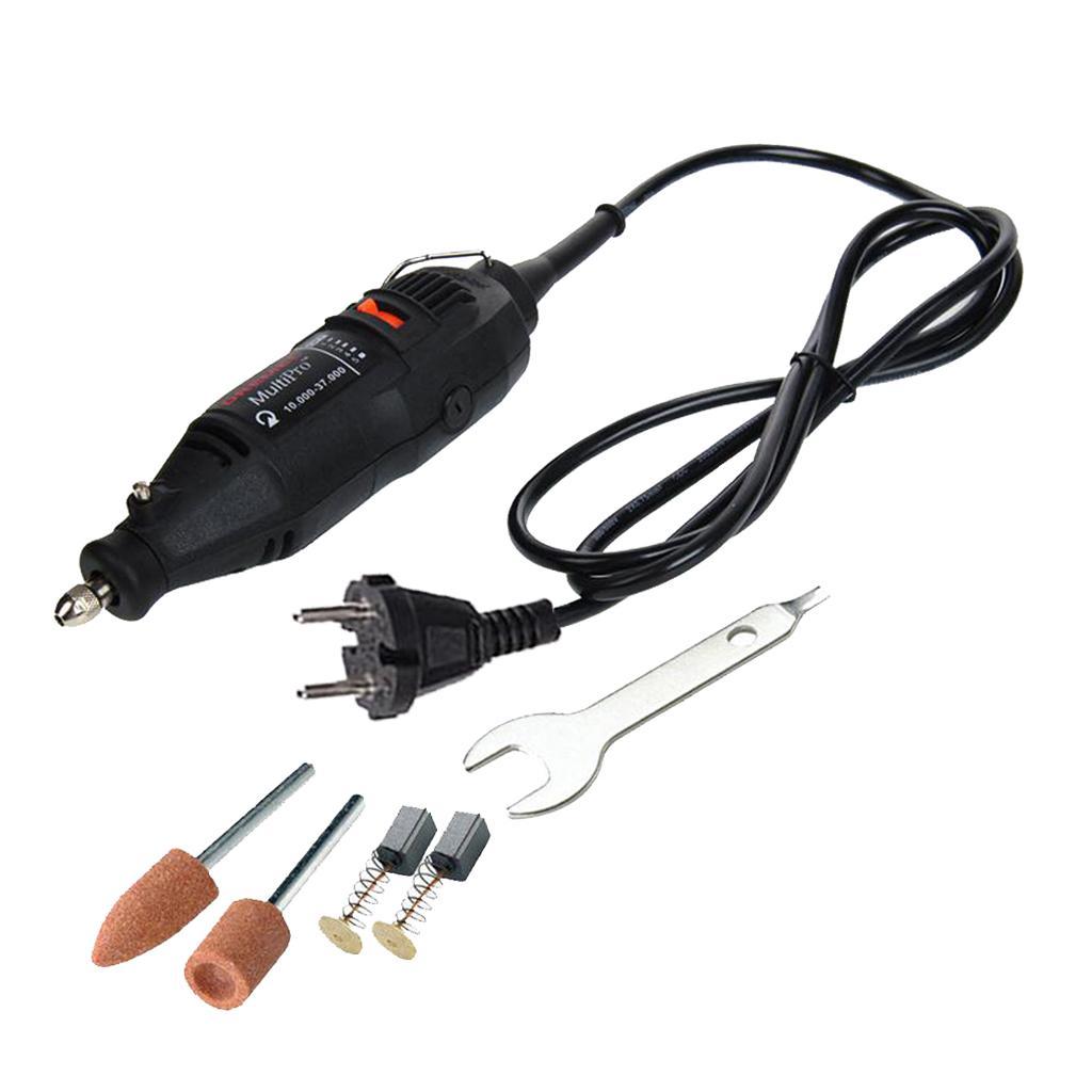 Drilling Polishing Machine Wood Carving Power Tools Mini Electric Grinder EU