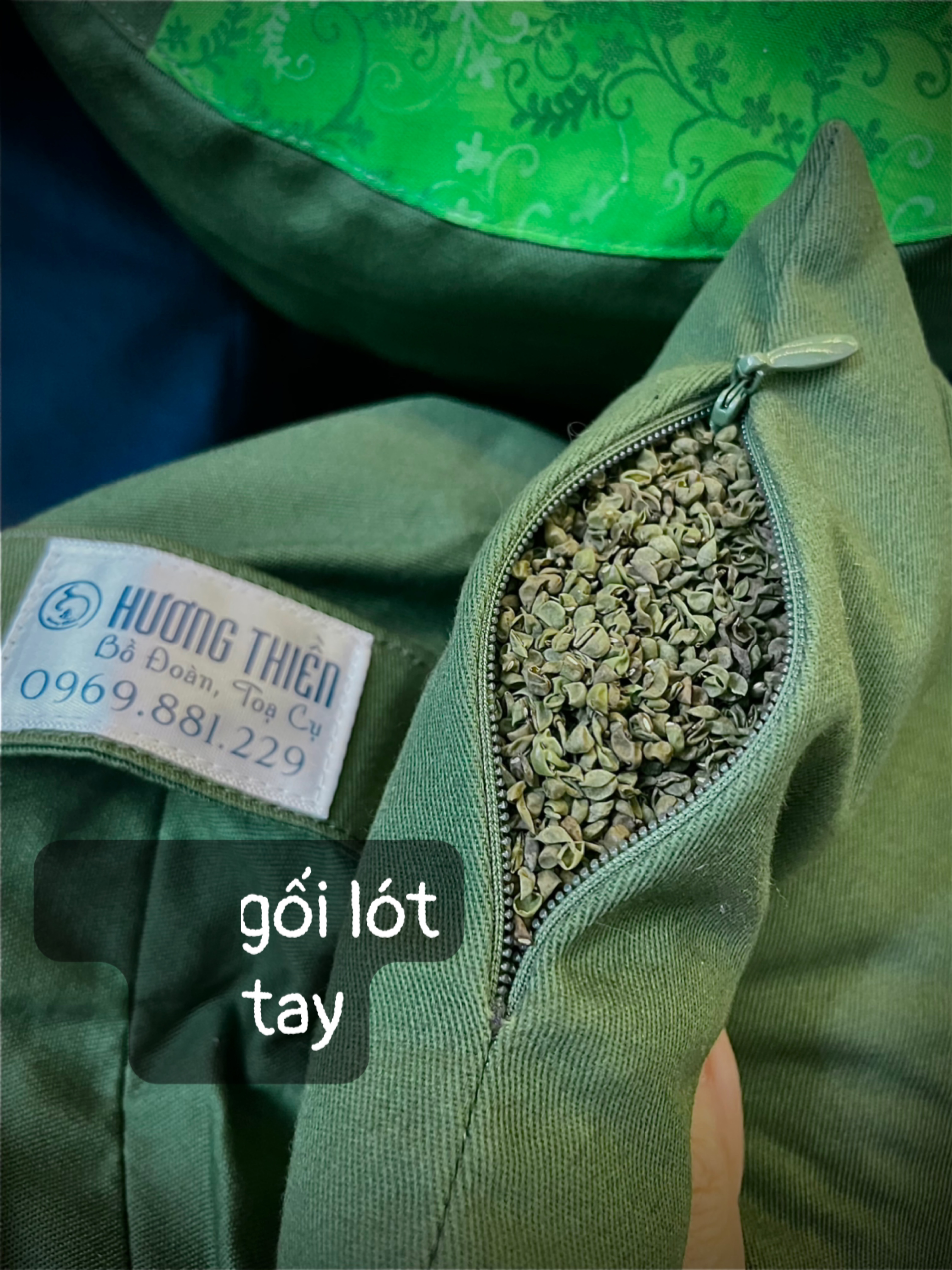 Set 3 món Bồ Đoàn-Tọa Cụ- Gối kê tay, ngồi Thiền/Thưởng Trà/Lễ Phật XL133
