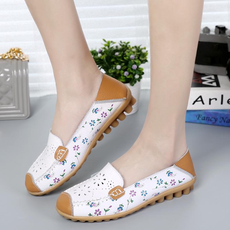 2020 Fashion women outdoor soft non-slip sneakers casual flat doll shoes