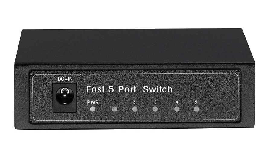 Bộ chuyển mạch 5-port unmanaged Fast Ethernet switch with external power adaptor - Xmethod Network - Hàng chính hãng