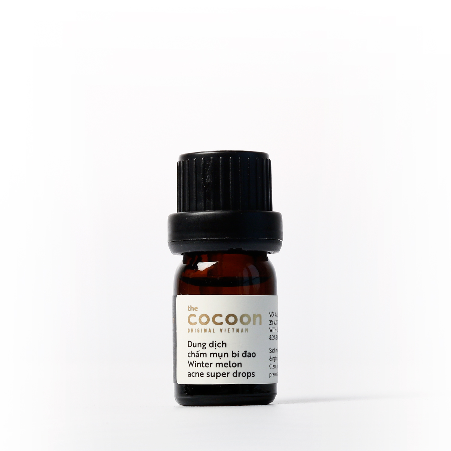 Combo chấm mụn bí đao cocoon 5ml giảm sưng ngừa mụn + son dưỡng môi bến Tre dầu dừa cocoon 5g