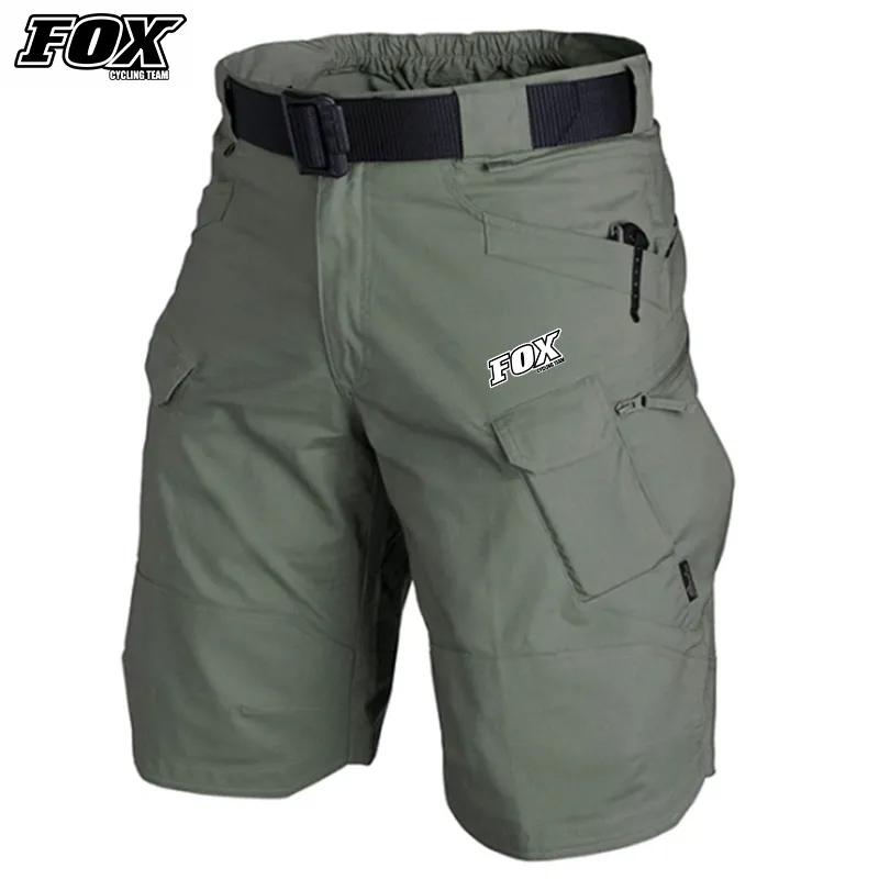 Fox Cycling Team Bike Mountain Bike Shorts Off-road Enduro Bi-Bycle Bottoms Color: 01 Size: XL