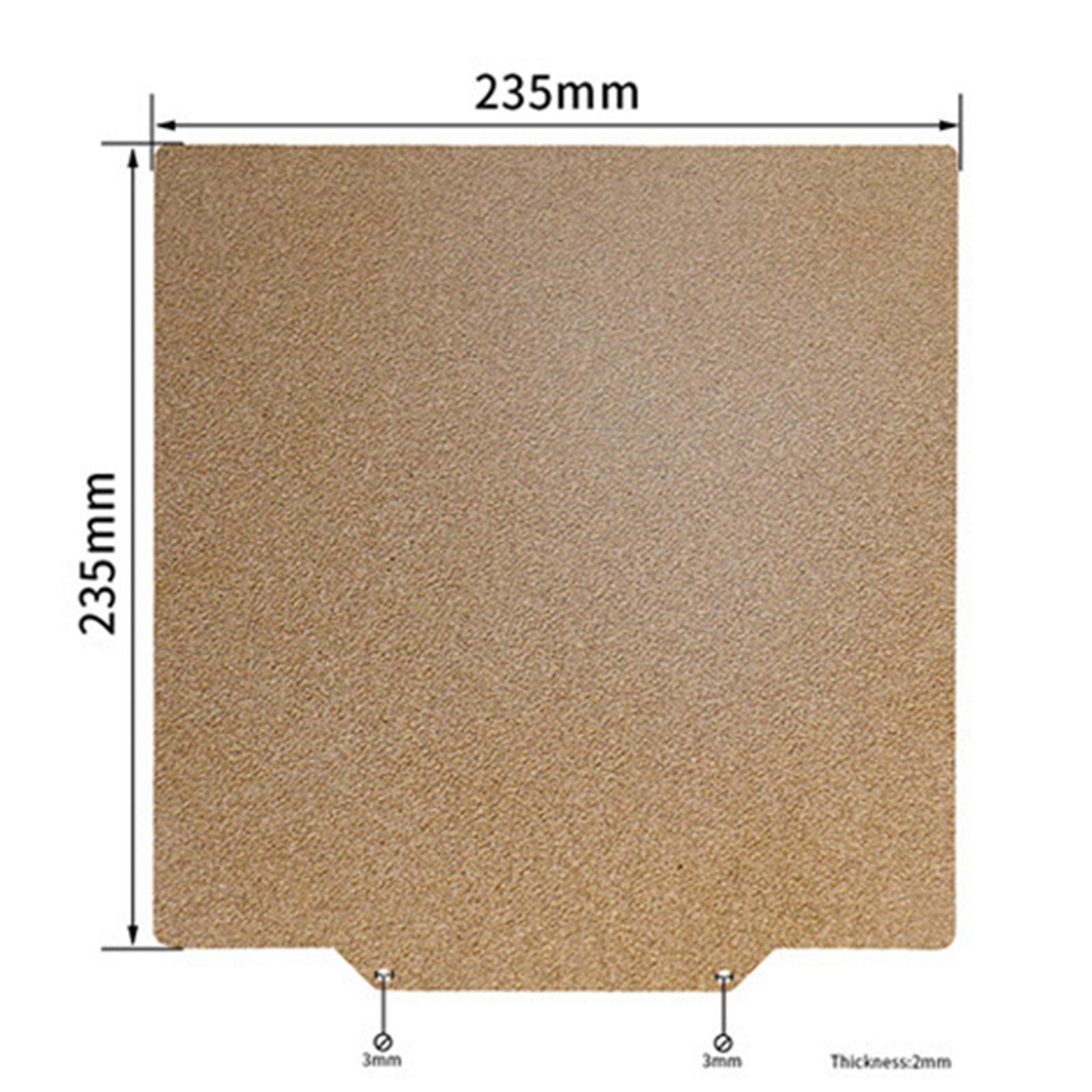 3D Printer Bed Pei  Sheet Spring Steel Plate 3D Printer Part Pei Bed