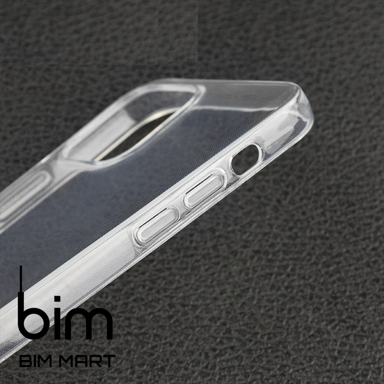 Ốp lưng cho iPhone 13 silicon dẻo trong suốt cao cấp loại A+