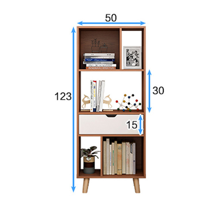 Kệ sách - Tủ sách bằng gỗ nhiều ngăn tiện lợi tiết kiệm diện tích