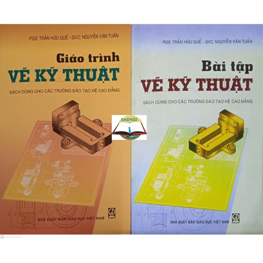 Giáo Trình Vẽ Kỹ Thuật + Bài Tập
