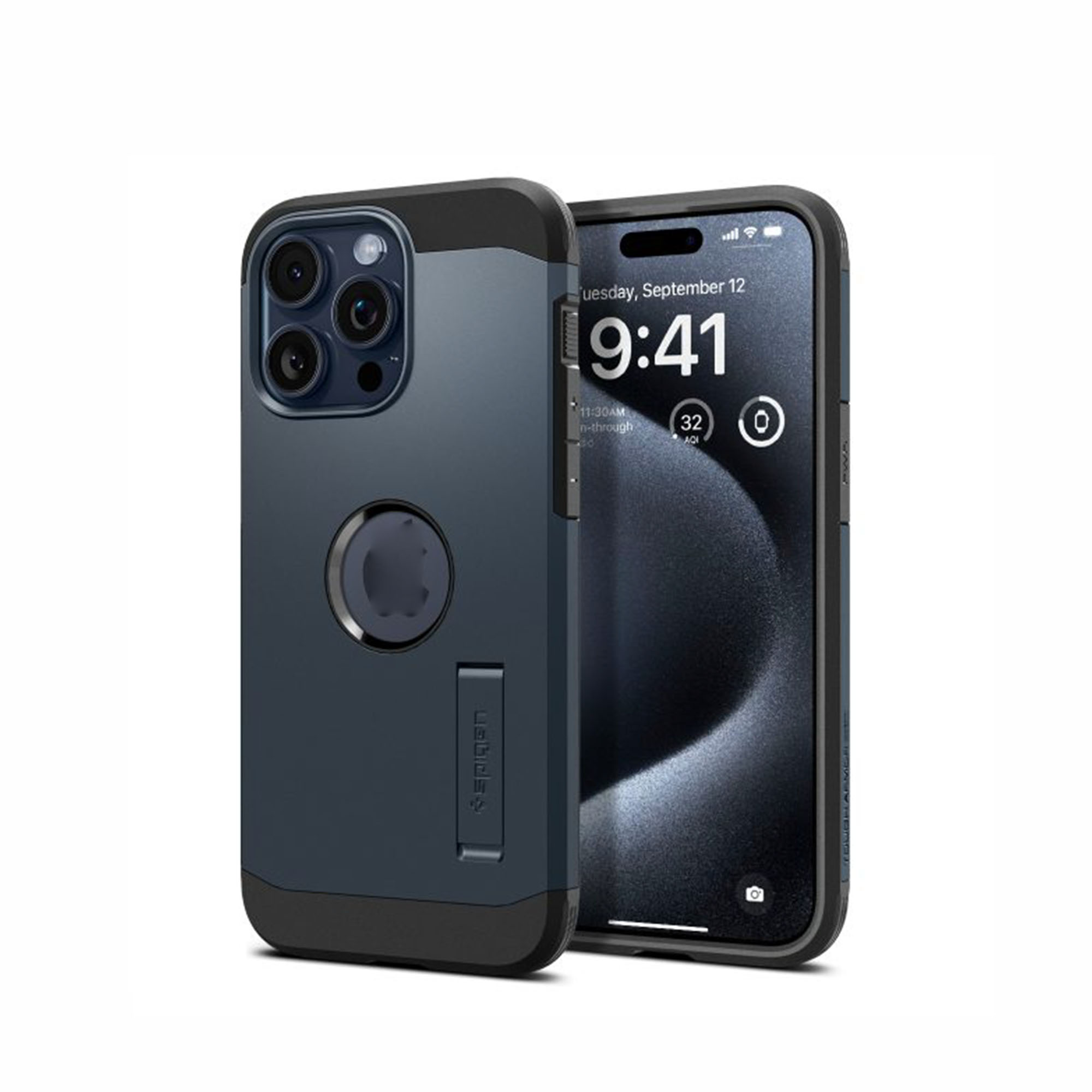 Ốp Lưng Spigen Tough Armor Magfit Dành Cho iPhone 15 Pro Max Chống Sốc Mạnh Mẽ Hỗ Trợ Sạc Không Dây ACS06594 Hàng Chính Hãng