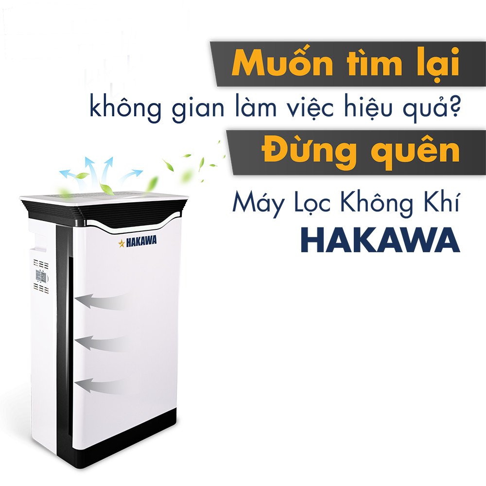 MÁY LỌC KHÔNG KHÍ CAO CẤP HAKAWA HK-K2 - HÀNG CHÍNH HÃNG