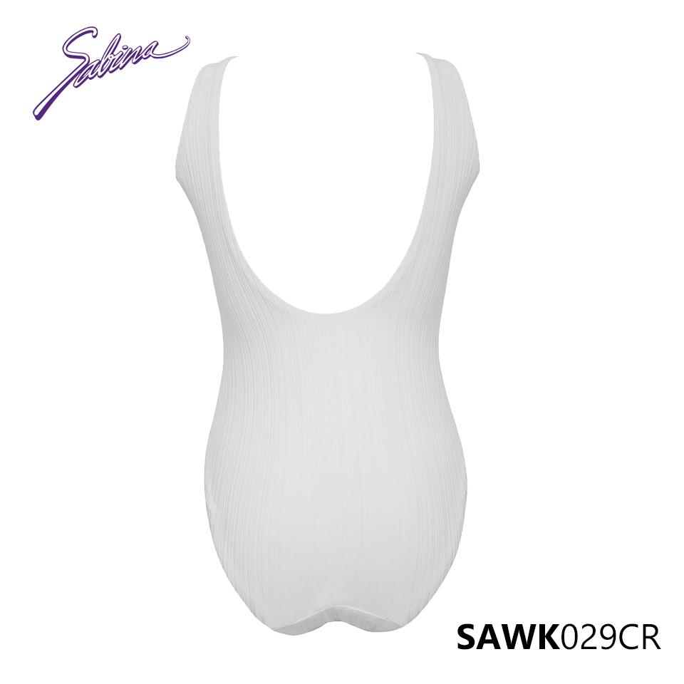 Đồ Bơi Liền Thân Bikini Cao Cấp Màu Trắng Swimwear By Sabina SAWK029CR