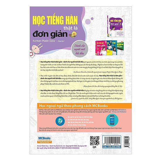 Học Tiếng Hàn Thật Là Đơn Giản - Dành Cho Người Mới Bắt Đầu (Tặng kèm Kho Audio Books)