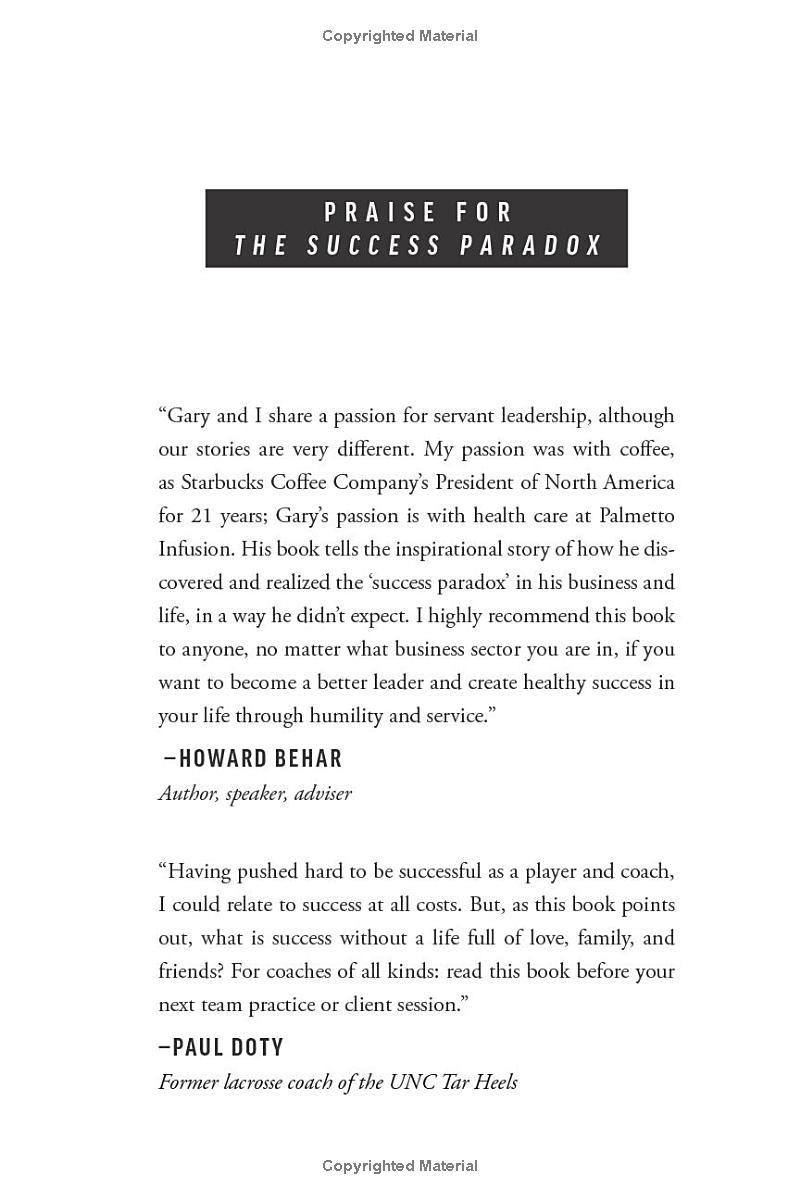 Sách ngoại văn: The Success Paradox