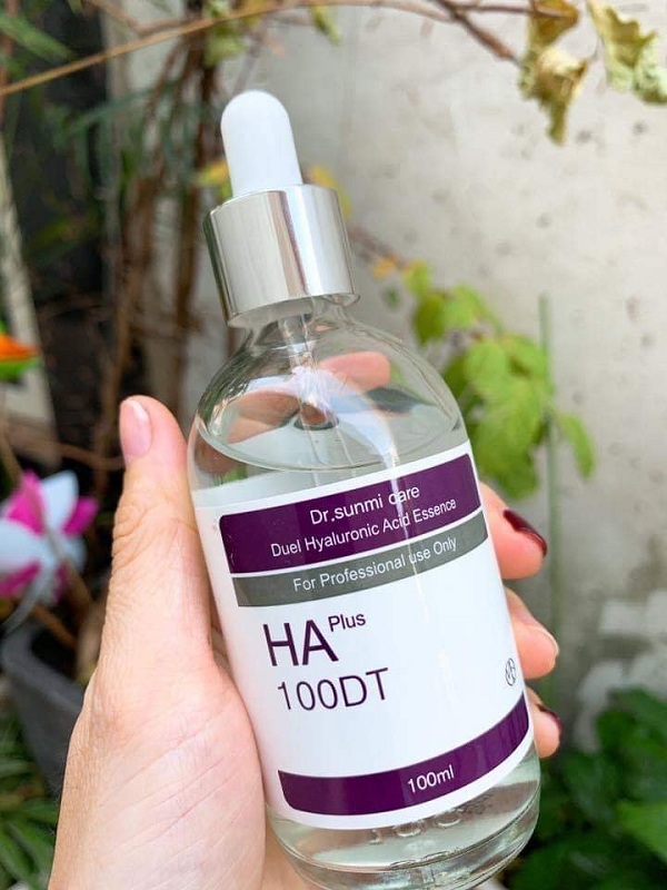 Tinh chất serum HA Plus 100DT Dr.Sunmi Care Due Hyaluronic Acid Essence 100ml của Hàn Quốc
