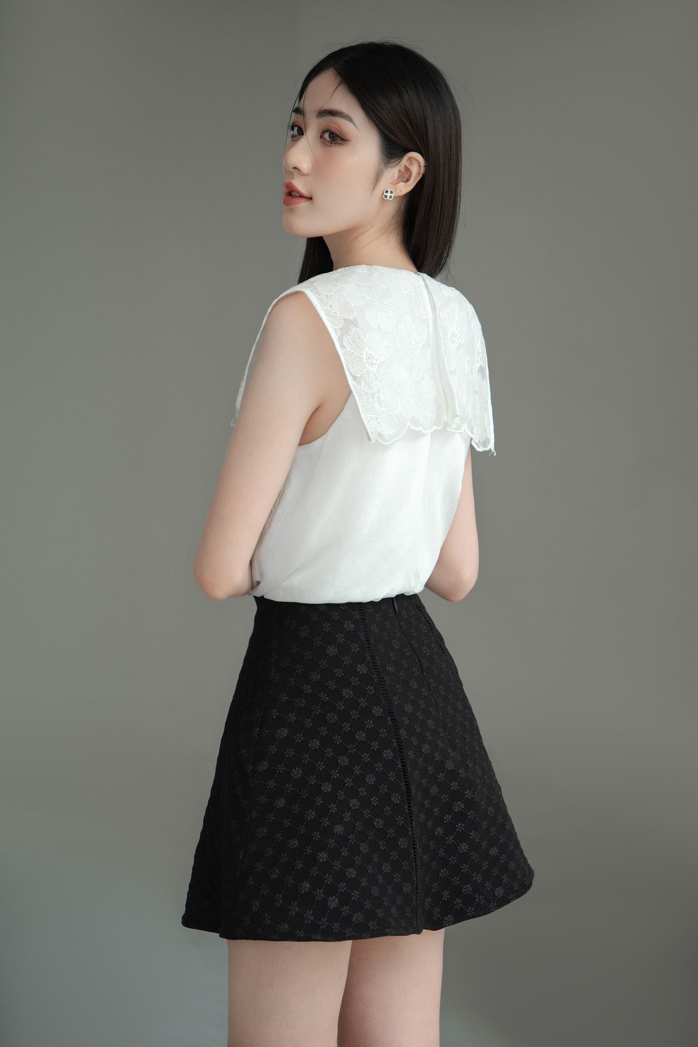 OLV - Chân váy Davina Black Skirt