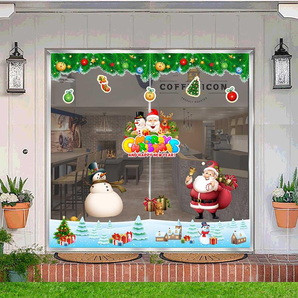 DECAL TRANG TRÍ NOEL 2021 COMBO SỐ 53