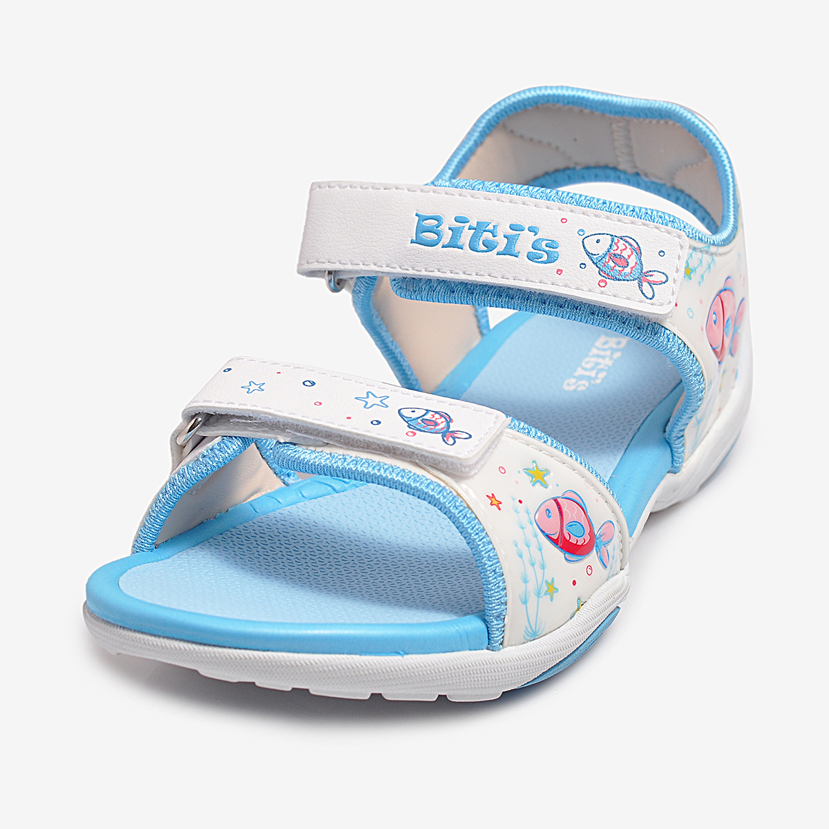 Sandal Si Cao Su Bé Gái Biti's BRG000300XDG (Xanh Dương)