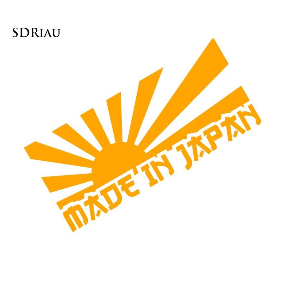 Sticker Chữ Made In Japan Dán Trang Trí Xe Hơi