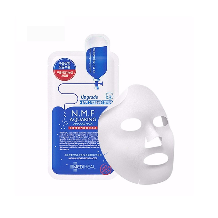 Mặt Nạ Cấp Ẩm Thần Tốc Cho Da Khô Mediheal N.M.F Aquaring Ampoule Mask 25ml