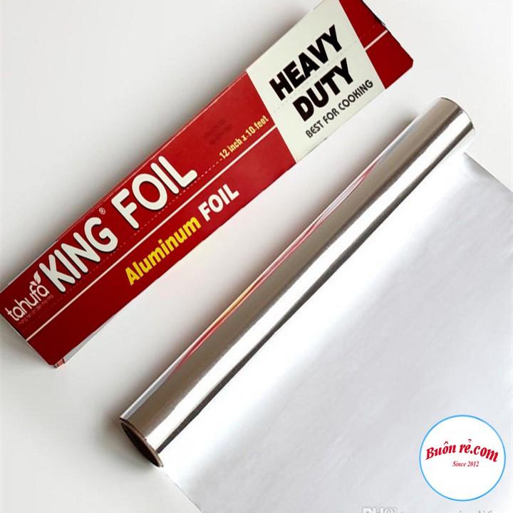 Combo 10 cuộn giấy nướng bạc KING FOIL Tahufa An Toàn Cho Sức Khỏe 00461