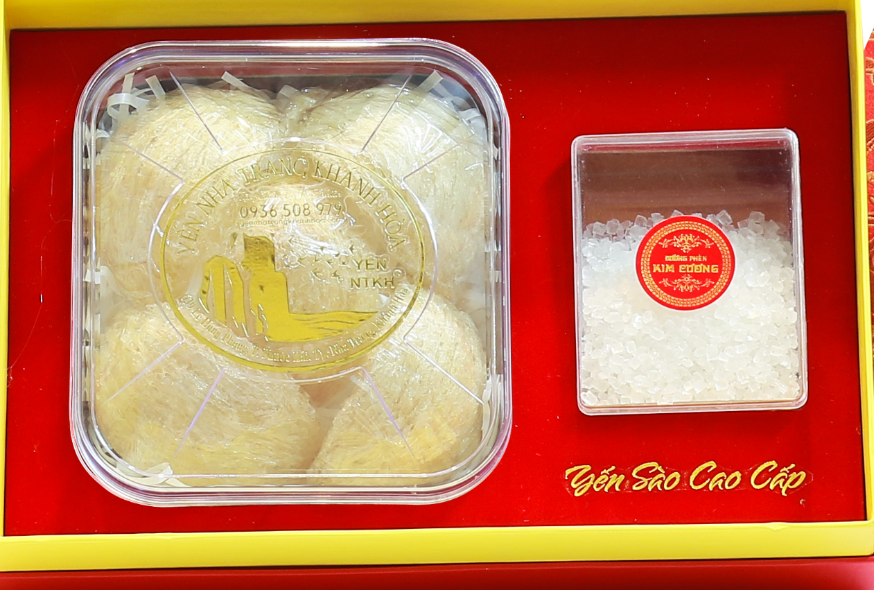 Hộp Quà Tổ Yến Sào Yến Rút Lông 50g Yến Nha Trang Khánh Hòa