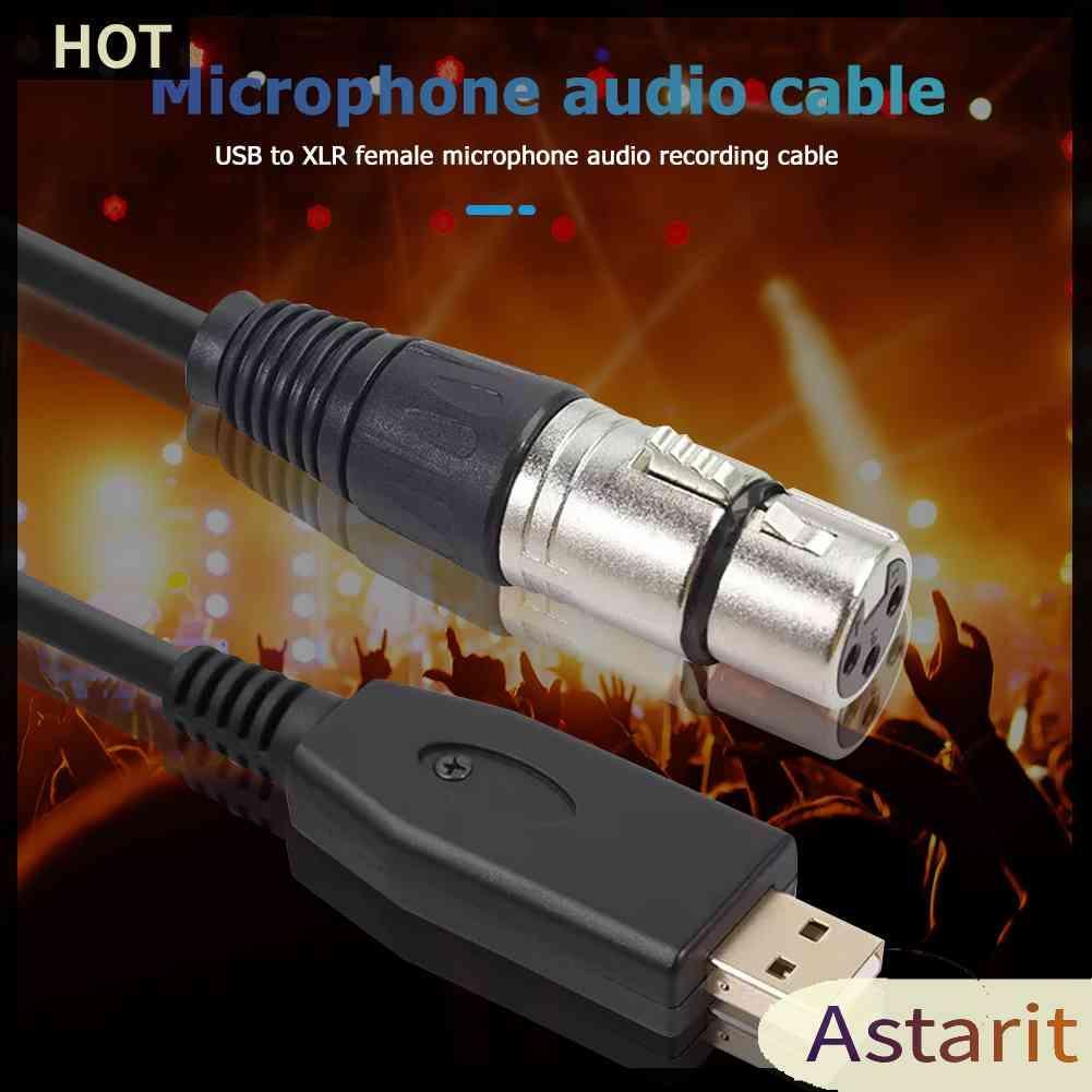 Cáp ChuyểN ĐổI USB Microphone Sang XLR 3-Pin