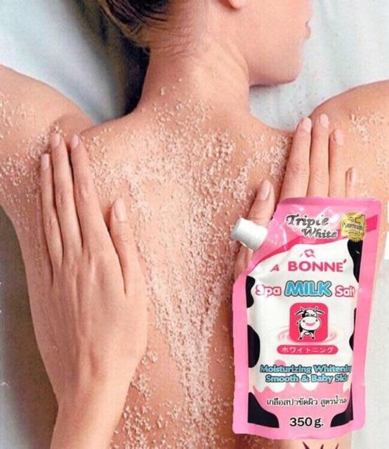 Muối Tắm Bò Tẩy Tế Bào Chết spa 350g