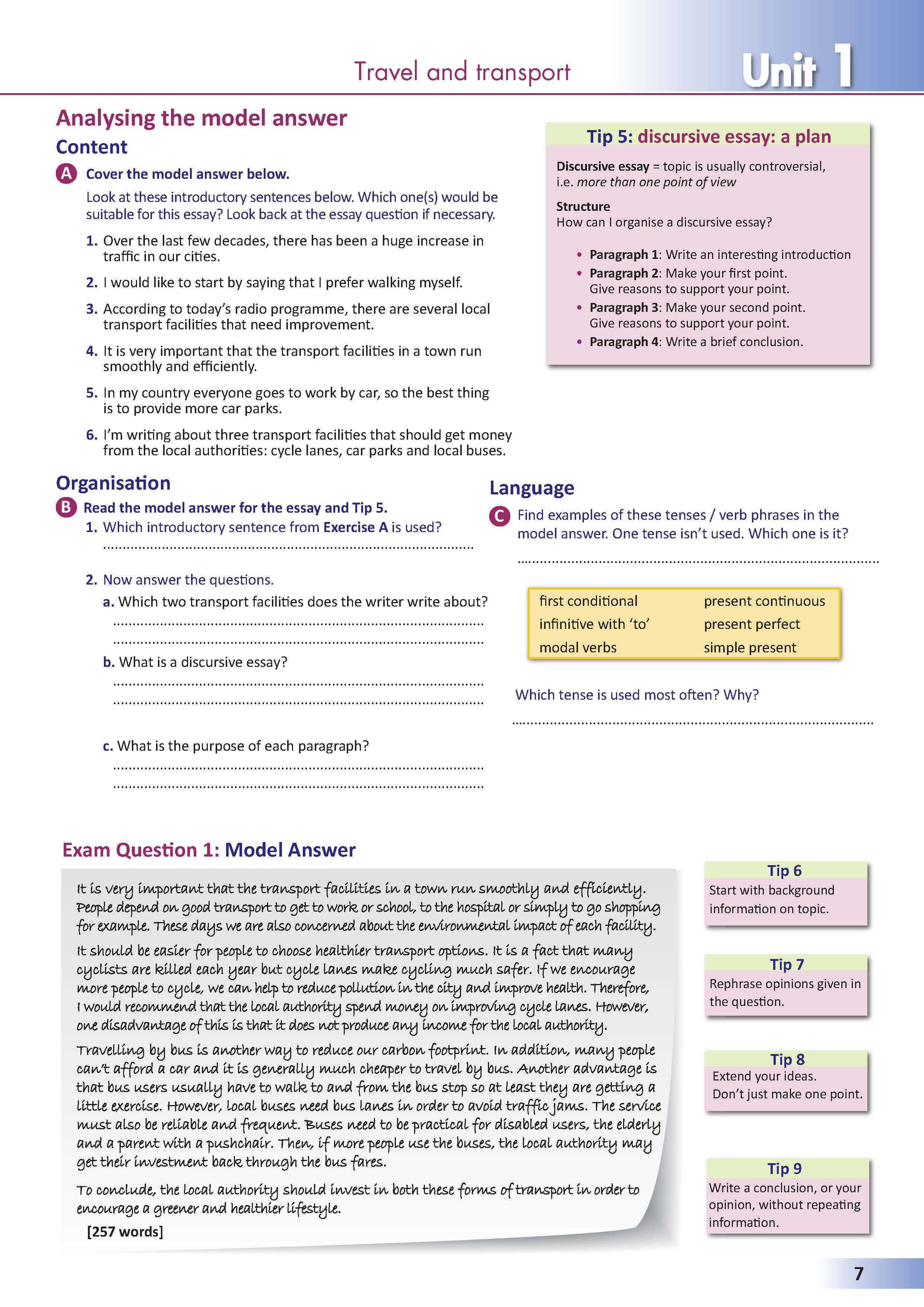 Writing success Advanced level C1-C2