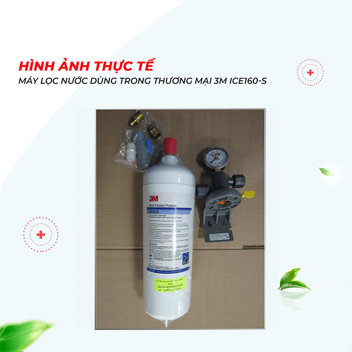 Máy Lọc Nước Dùng Cho Pha Chế 3M AQ-ICE160-S